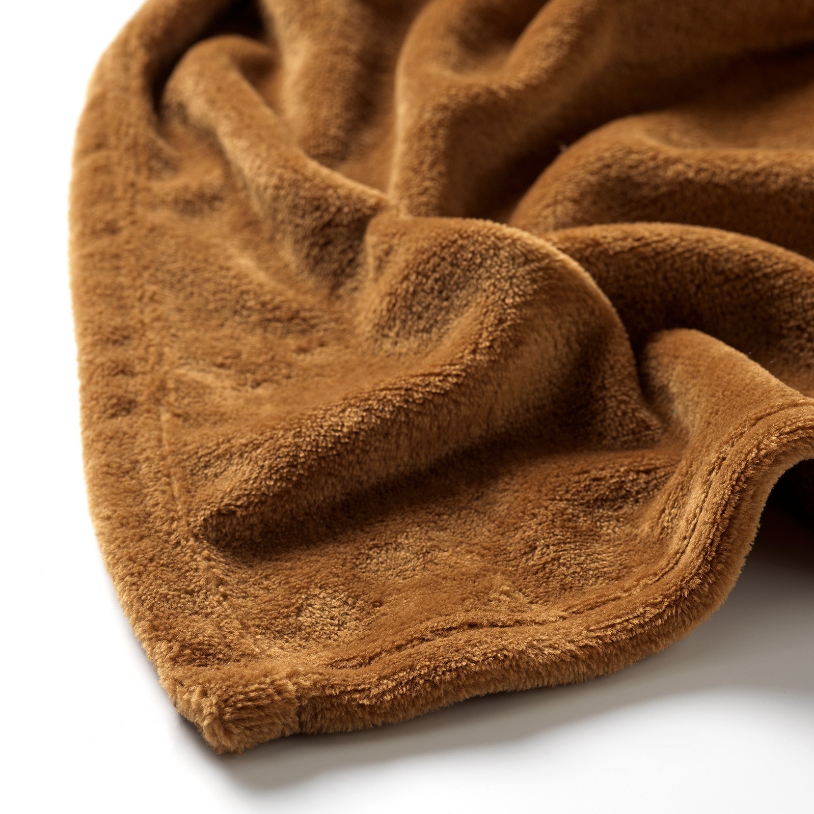 overdrijven hooi Legacy CHARLIE - Plaid flannel fleece XL - 200x220 cm - Tobacco Brown - bruin |  Plaid | DDL0912300843
