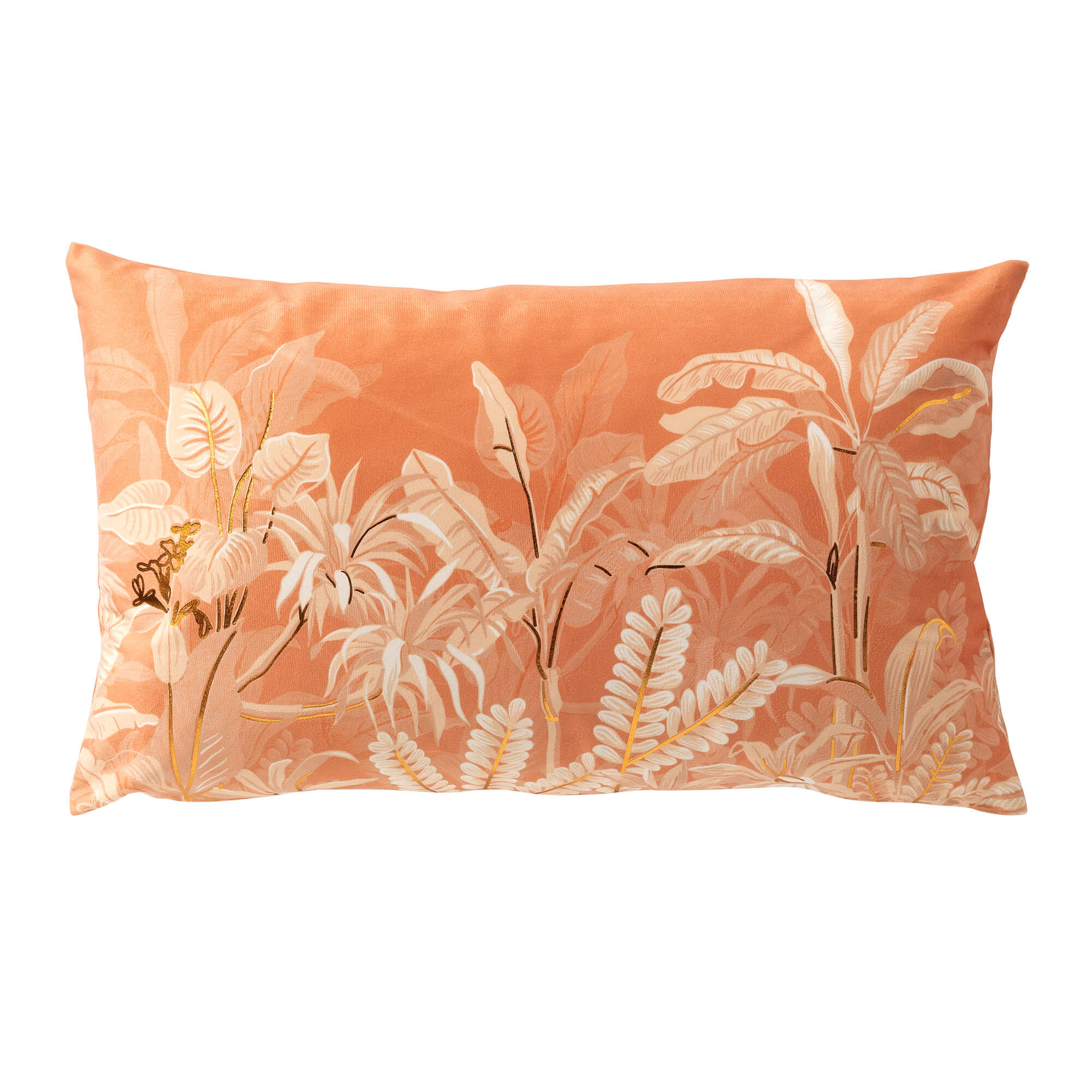 AARON - Sierkussen 30x50 cm - Peach Bloom - rood