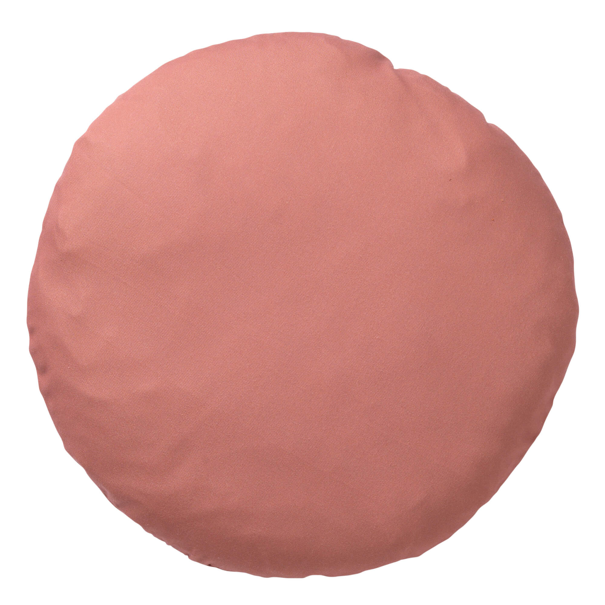SOL - Buitenkussen rond Ø40 cm - waterafstotend en uv-bestendig - Muted Clay - roze