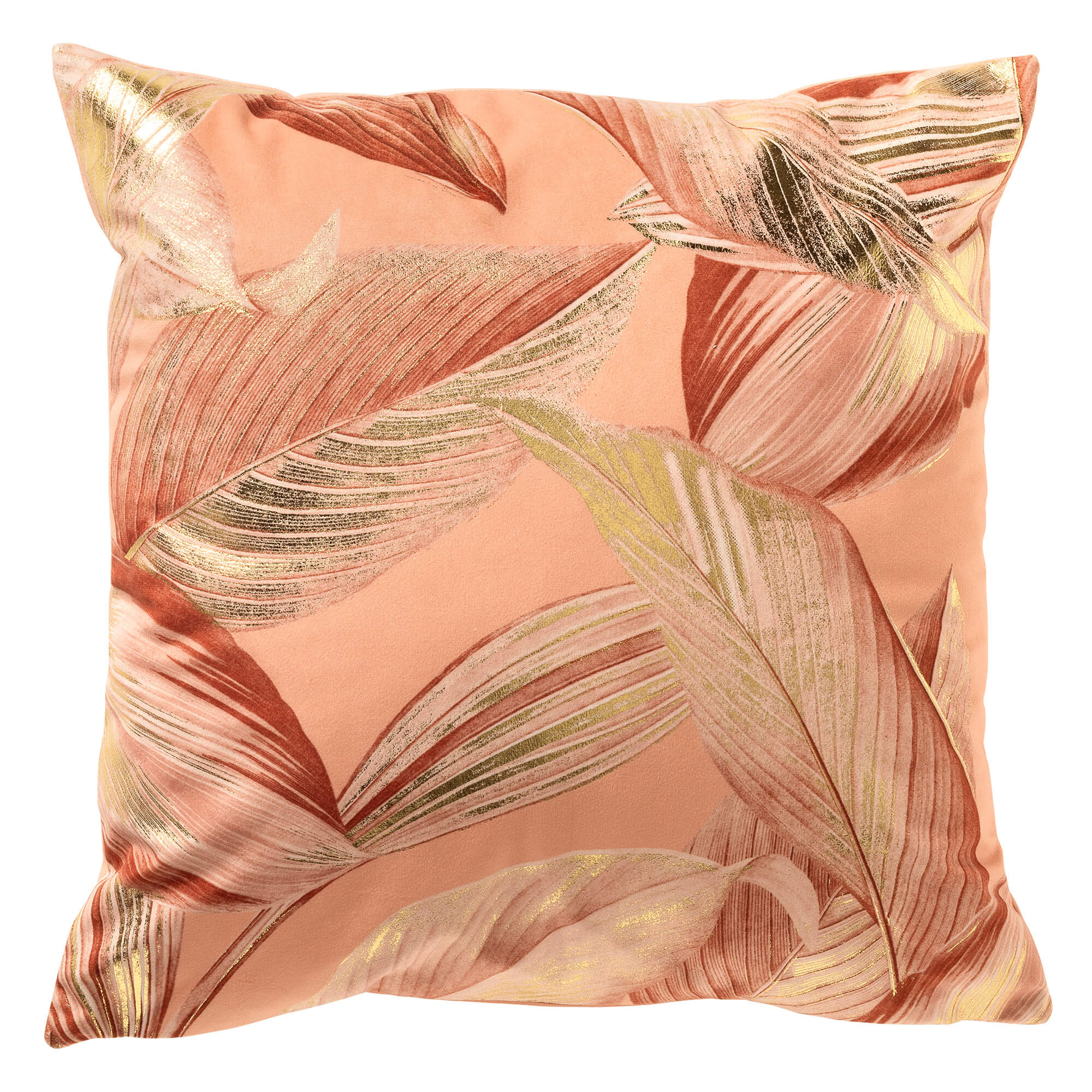 MAYSA - Sierkussen 45x45 cm - Peach Bloom - multicolor roze